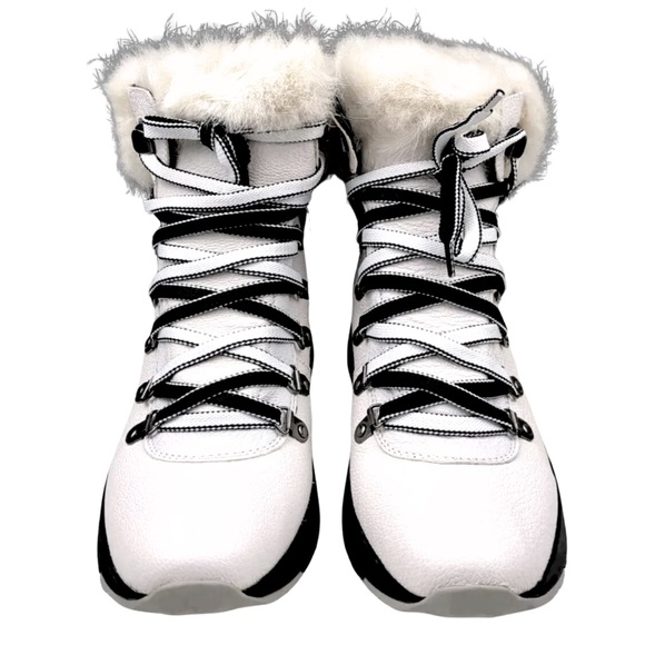 *LIKE NEW* VANELI Sport Acadia Genuine Leather & Fur Lined Boot Dual Laces —7.5 - Picture 2 of 5